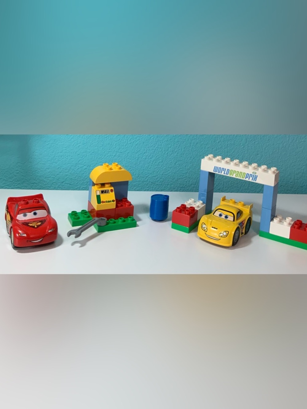 Lego Duplo 6133 Race Day Set 2012 Disney Cars